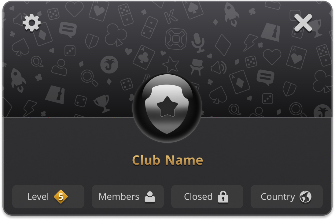 Sample of the club name color
