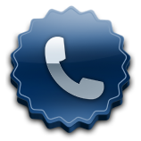 The Phone Number Badge